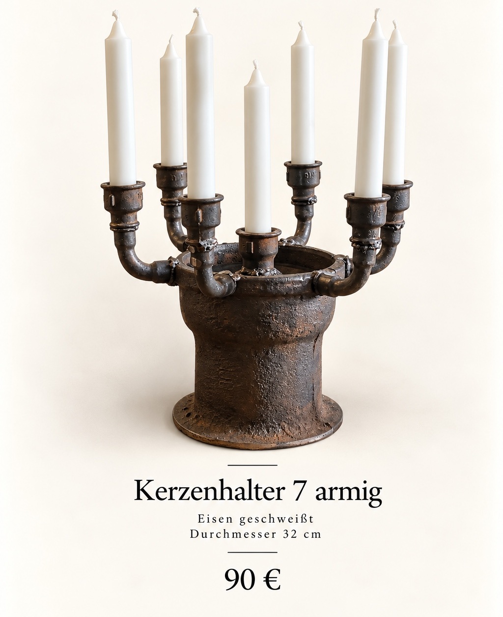 ORVETTRA Werktafel: Kerzenhalter 7-armig